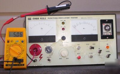 Good will instrument 5KV insulation / puncture tester