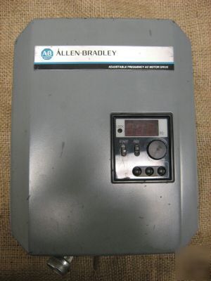 1333-aab allen-bradley 1HP adjust frequency ac drive