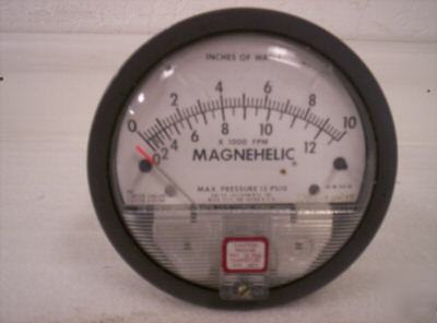 Dwyer magnehelic pressure gauge 