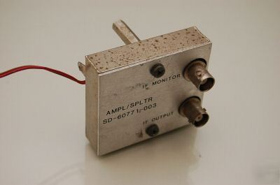 Harris amplifier / splitter