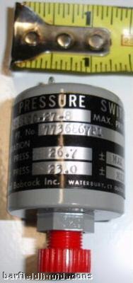 New bristol babcok pressure switch type:506100-27-8 