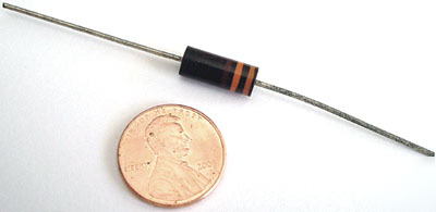 Stackpole carbon comp resistors 1W 330 ohm 10% (10)