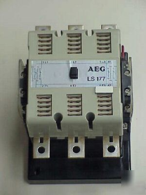 Aeg motor contactor LS177 120 vac coil