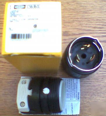 New hubbell CS6361C 50 amp 125 volt 6361C 2P 3W plug