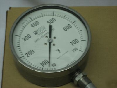 Thermometer bi metallic, temperature 50 to 750 degree