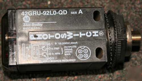 Allen bradley photoswitch laser photo sensor 42GRU-92L0