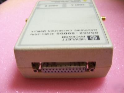 Hp agilent 85062 26.5 ghz electronic calibration module