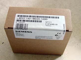 New siemens S7 basic module 6ES71421BD201XB0 in box