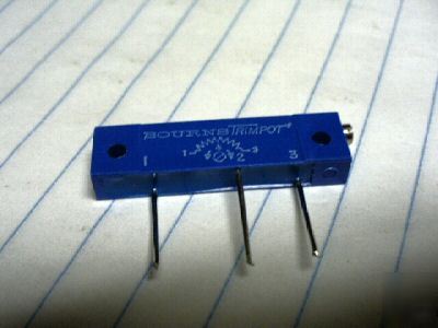 Resistor,variable,nonwire wound,precision 