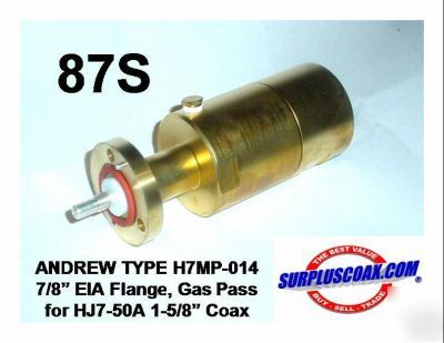 Andrew heliax eia flange H7MP-014 for 1-5/8 coax (87S)