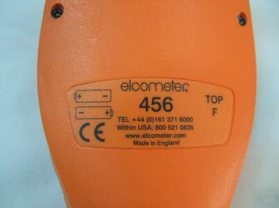 Elcometer 456 gauge + 16210-F3 probe top-f 