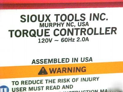 New sioux tools torque controller TC4A / snap-on