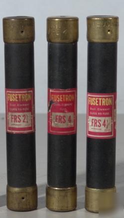 Littelfuse flsr 2 1/4 & 4 1/4 fuse lot of 4 