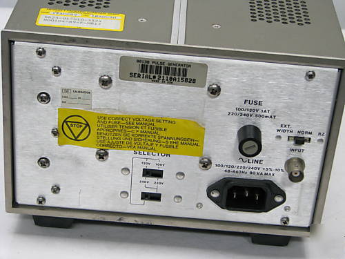 Hewlett packard hp model 8013B pulse generator
