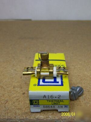 New A16.2 square d thermal unit 58548 aw A229