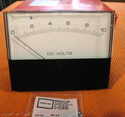 New modutec 4S-dvv-010 new # 17620 meter 0-10 dc volts
