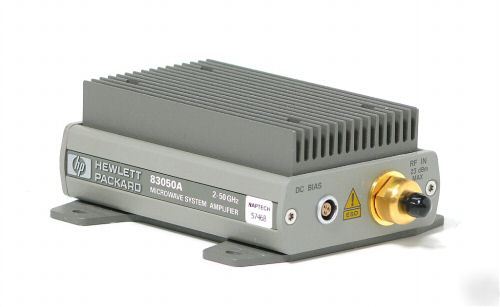 Agl hp 83050A microwave system amplifier 2GHZ to 50GHZ