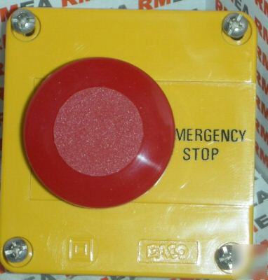 New baco auxibox emergency stop button 1019-10
