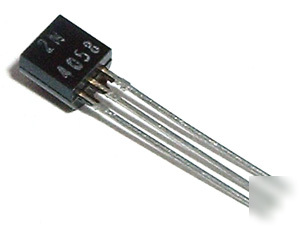 Silicon transistor 30V 100MA pnp small signal 2N4058 20
