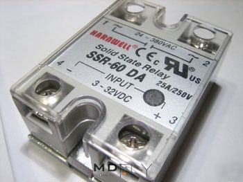 Solid state relay 25A time delay control ICD2 crydom