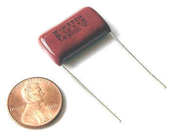 Radial film capacitors ~ .0053UF 1600V (20)