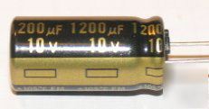 Capacitor 10V 1200UF 10MM low-esr mainboard repair