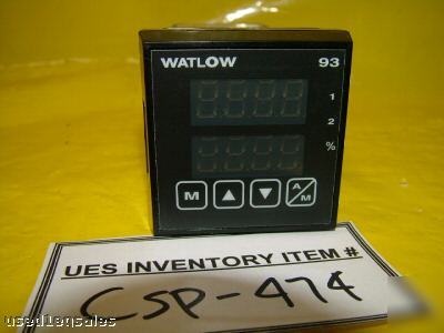 Watlow series 93 temperature controller brewery coffee