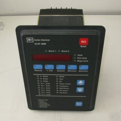 Cutler hammer iq DP4000 elec. distribution sys. monitor