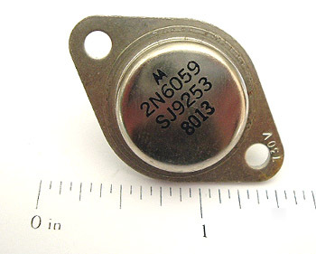 Darlington transistors ~ 2N6059 npn 100V 12A (4)