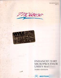 Motorola MC68030 32 bit microprocessor users manual 90