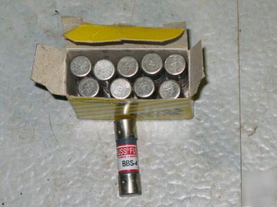 Bussfuse 4 amp fuses package of 10