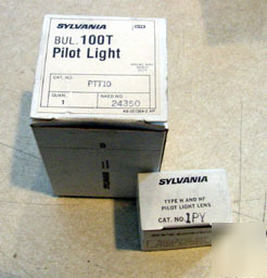 New sylvania 100T pilot light PTT10 in box