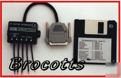 Dc motor control interface - (lpt) computer controlled