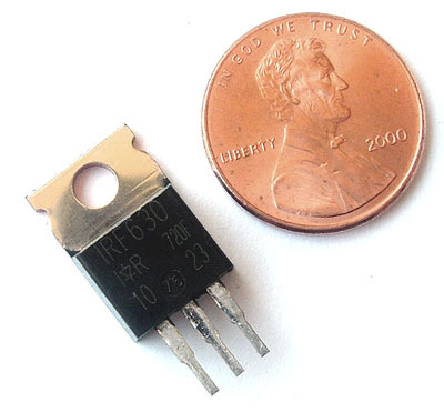 IRF630 ~ transistor mos fet mosfet 9 amp 200V trim (10)
