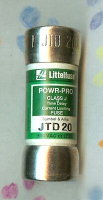 New littelfuse JTD20 jtd 20 amp time delay fuse class j