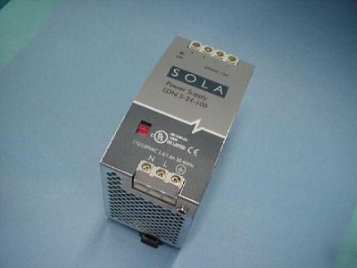 Sola SDN2.5-24-100 24VDC 2.5A power supply plc din rail