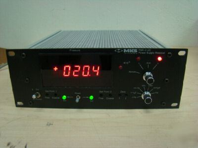 Mks instruments pdr-c-2C power supply readout, =r.
