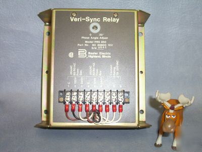 Basler electric veri-sync relay prs 250 90 88800 102 *