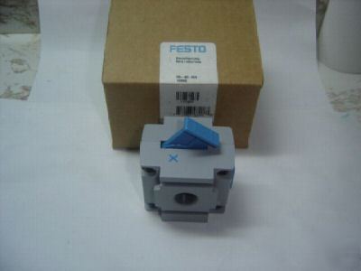 Festo hea-M2-N3/8 safety lockout valve hand op 