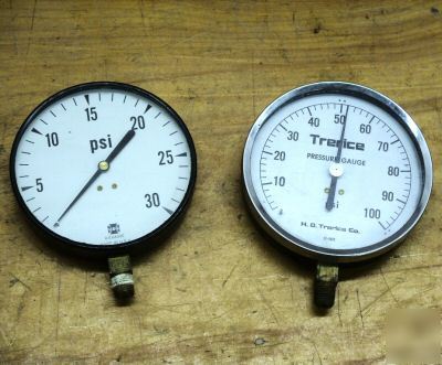 New 15PC lot pressure gauges to 1000 psi ashcroft marsh