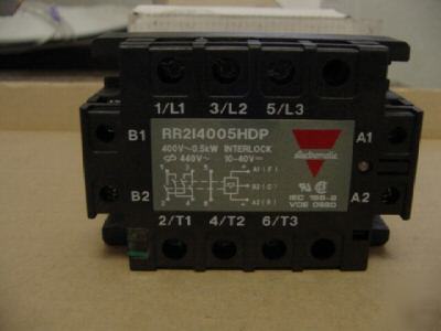 New electromatic RR214005HDP rr-3P chassis mount relay >