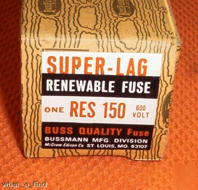 New buss renewable fuse super lag res-150 RES150 