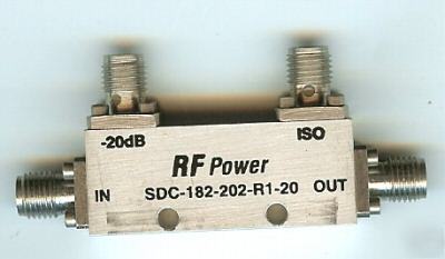 Rf power 20 db coaxial coupler sma
