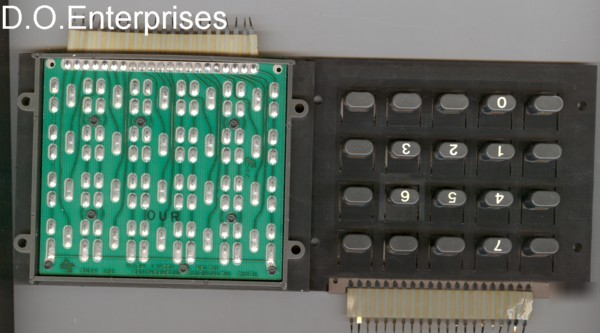 Texas instruments electronic key pads 
