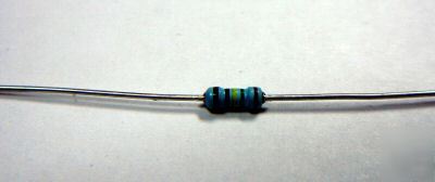 1.54K ohm 1/4WATT 1% metal film resistors <<lot of 10>>