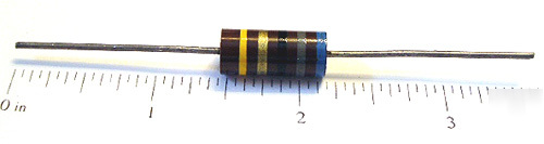 Allen bradley carbon comp resistors 2W 68 ohm mil (4)
