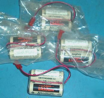 Lithium 3 volt battery pack 10PC lot