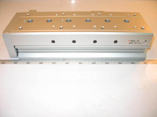 Smc pneumatic dual rod table slide MXS25-125