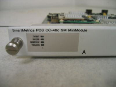 Spirent smartbits pos-3505AS oc-48C terametrics module