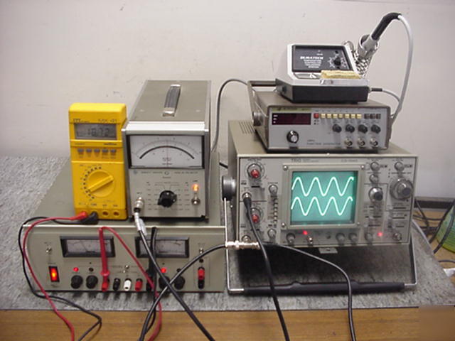 Trio 40 mhz scope function gen HP400E itt MX41
